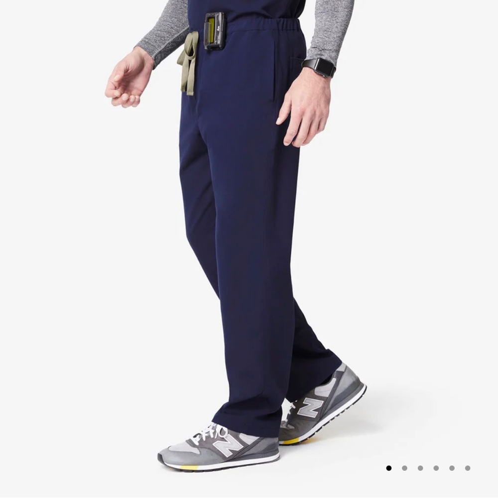 Men’s Pisco Basic Scrub Pants- Navy Medium